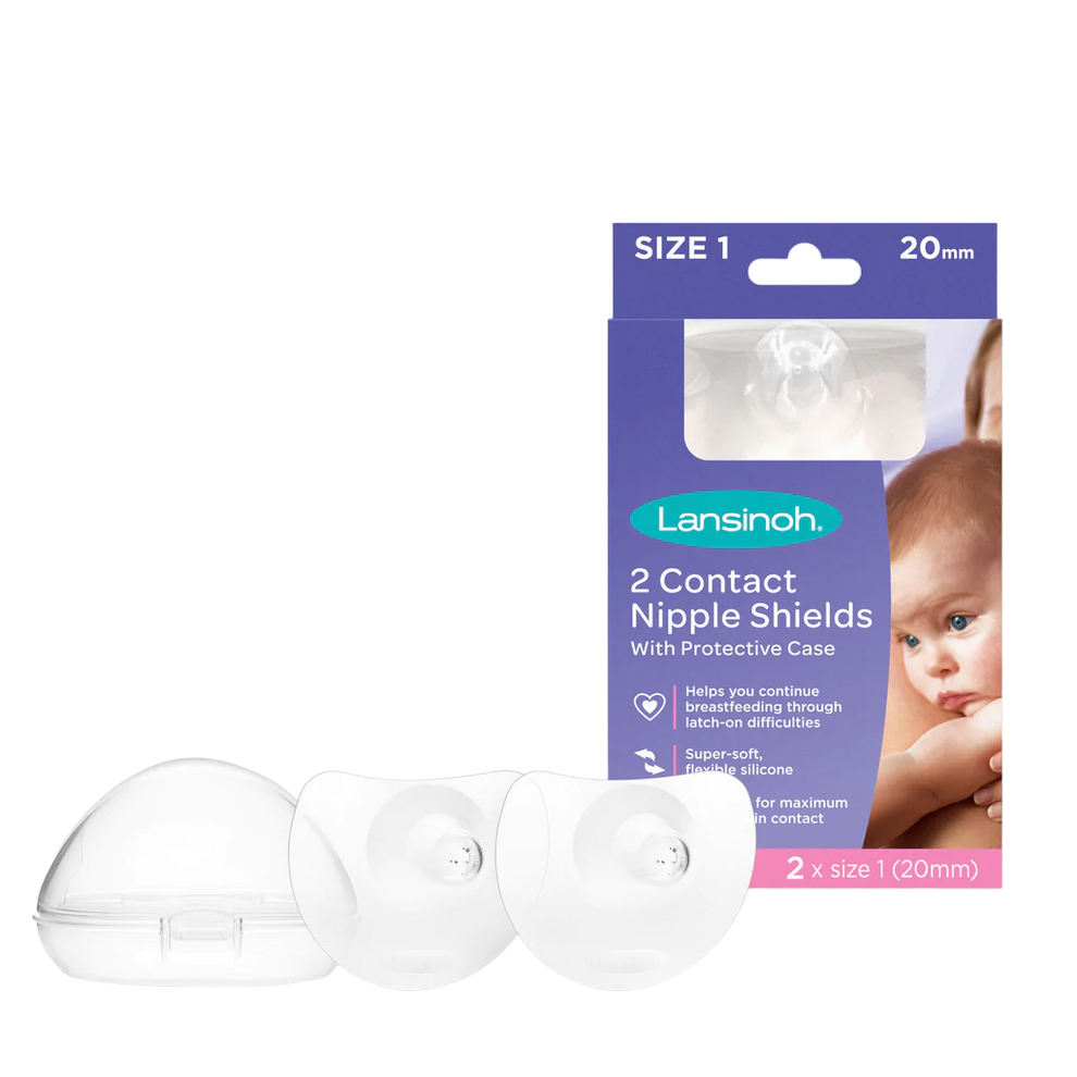 LANSINOH CONTACT NIPPLE SHIELD 20MM x2