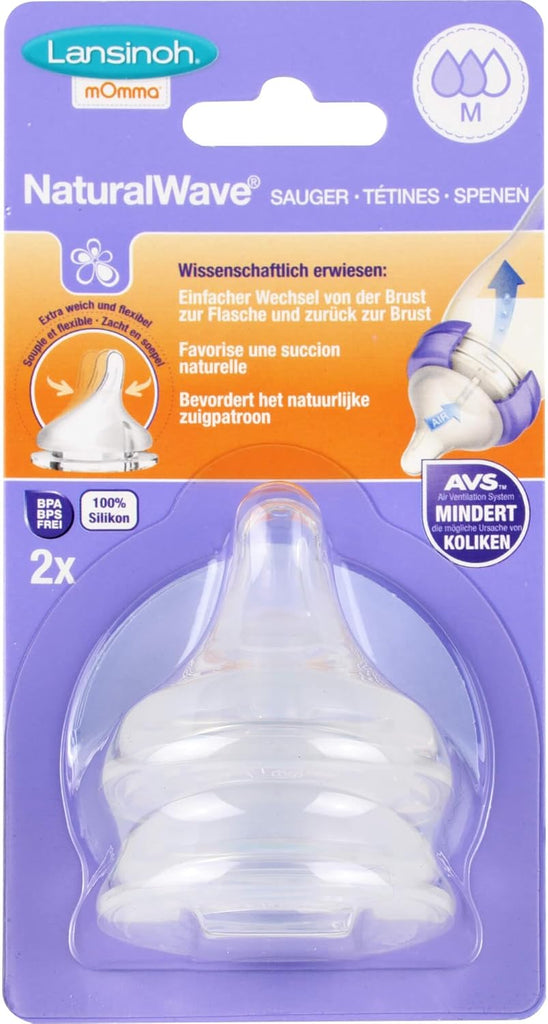 LANSINOH NATURALWAVE MEDIUM FLOW
