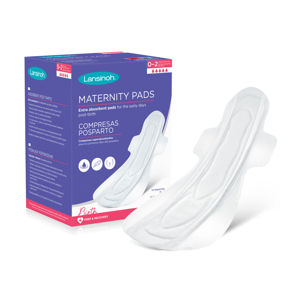 LANSINOH  MATERNITY PADS 0-2 x10