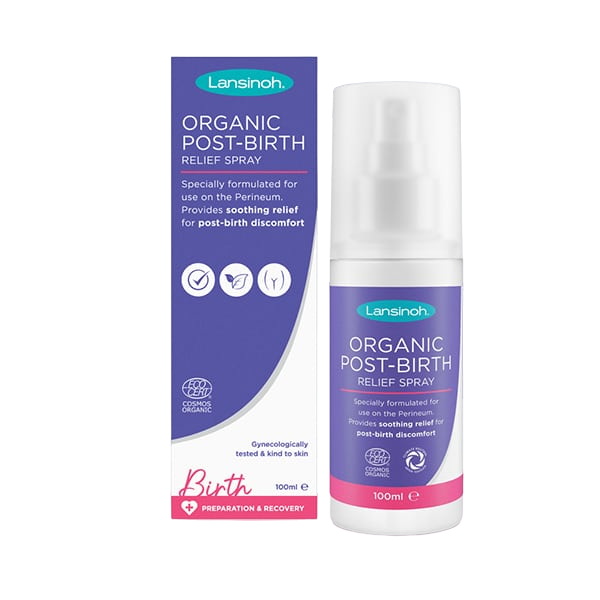 LANSINOH ORGANIC POST BIRTH RELIEF SPRAY 100ML