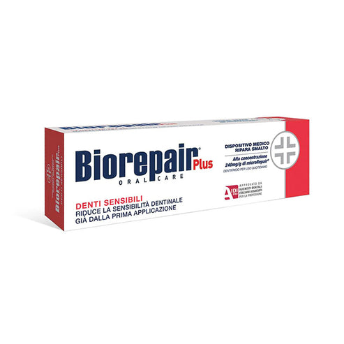 BiorepairPlusSensitiveTeeth75ml.jpg BIOREPAIR PLUS SENSITIVE FOR SENSITIVE TEETH - Image 1
