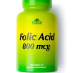 Folic Acid 800mcg 100 tabs (alfa)