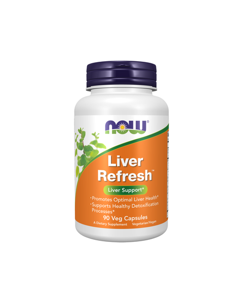 NOWLiverRefresh90capsules.png NOW Liver Refresh 90 Veg Capsules - Image 1