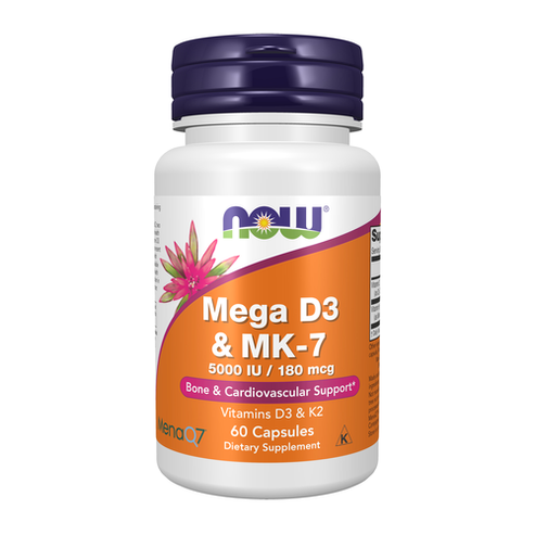 NOWMegad3_k2.png NOW Mega D3 & MK-7 60 Capsules - Image 1