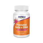 NOW Prenatal Gels + Dha 90 Softgels