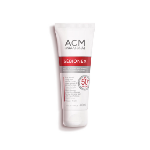 Packshots-hala_7_d6e53f6e-82f2-481c-b339-735e213b0205.png ACM SEBIONEX MATTIFYING SUNSCREEN GEL SPF50-40ML - Image 1
