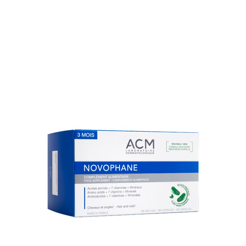 Packshotstemp_b2c0b501-ef5c-479f-b18a-9d8c54481c67.png ACM Novophane Nails And Hair 180 Capsules - Image 1
